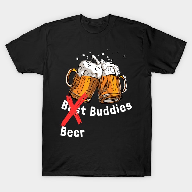 Beer Buddies T-Shirt by The Tomorrowland Traveler